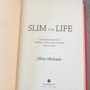 Jillian Michaels slim for life book